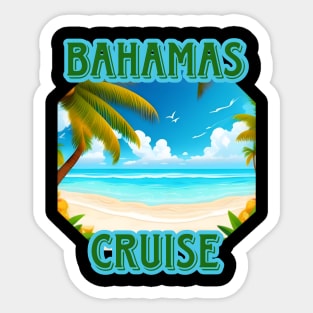 Bahamas Cruise Sticker